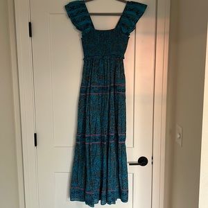 Cleobella Midi Ruffle Dress